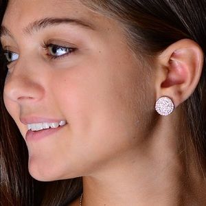 NWT AMRITA SINGH Crystal Pave Gold Monica Earrings